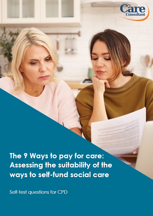 Self test questions - 9 Ways to Pay for Care