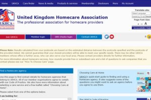 Find a homecare agency – from UKHCA