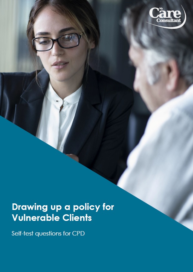 Self Test Questions for Drawing up a policy for Vulnerable Clients - v2 March 2023