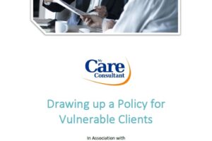 Drawing up a policy for vulnerable clients