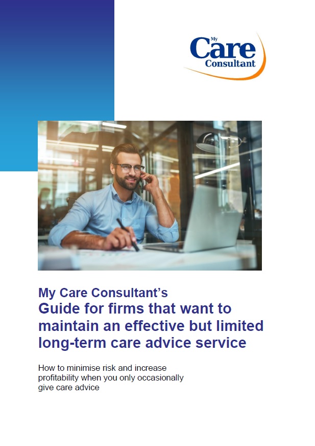 Guidance for firms that want to maintain an efective but limited Long Term Care Advice service