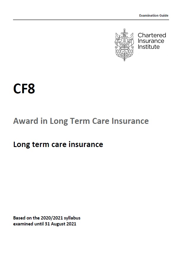 CF8 Examination Guide from the CII