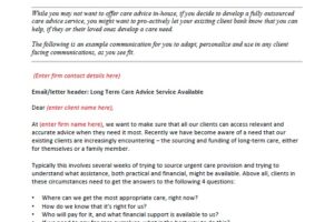 Letting your clients know you can help – resource pack 1