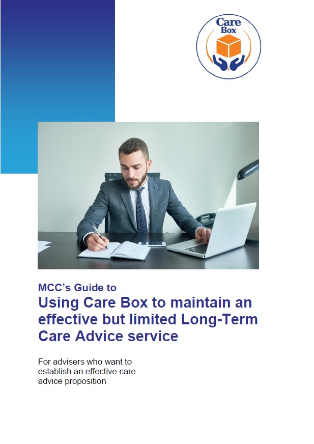 Guide to Using Care Box to maintain an effective but limited Long Term Care Advice service