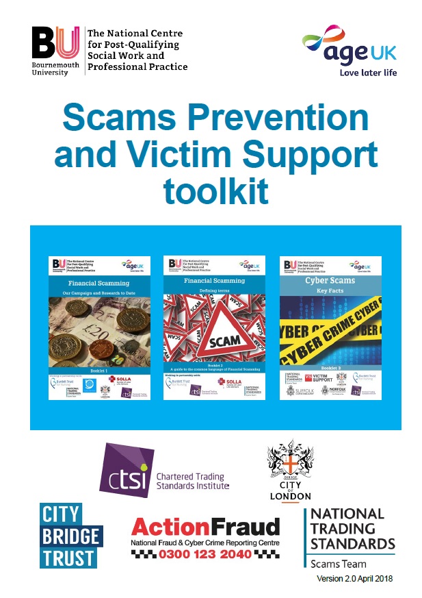 AGE UK Scam prevention and victim support toolkit