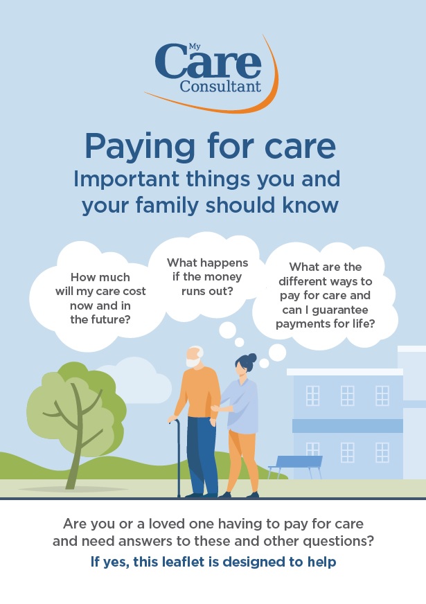 Paying for care leaflet