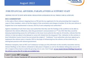 MCC Care Newsletter edition #62 – August 2022