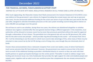 MCC Care Newsletter edition #66 – December 2022