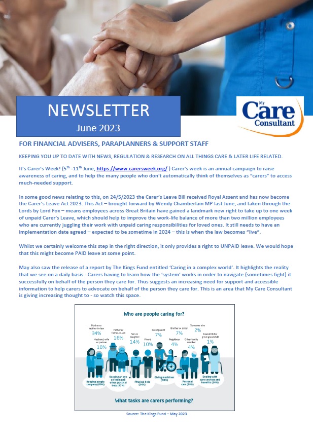 MCC Care News for Care Box members - June 2023