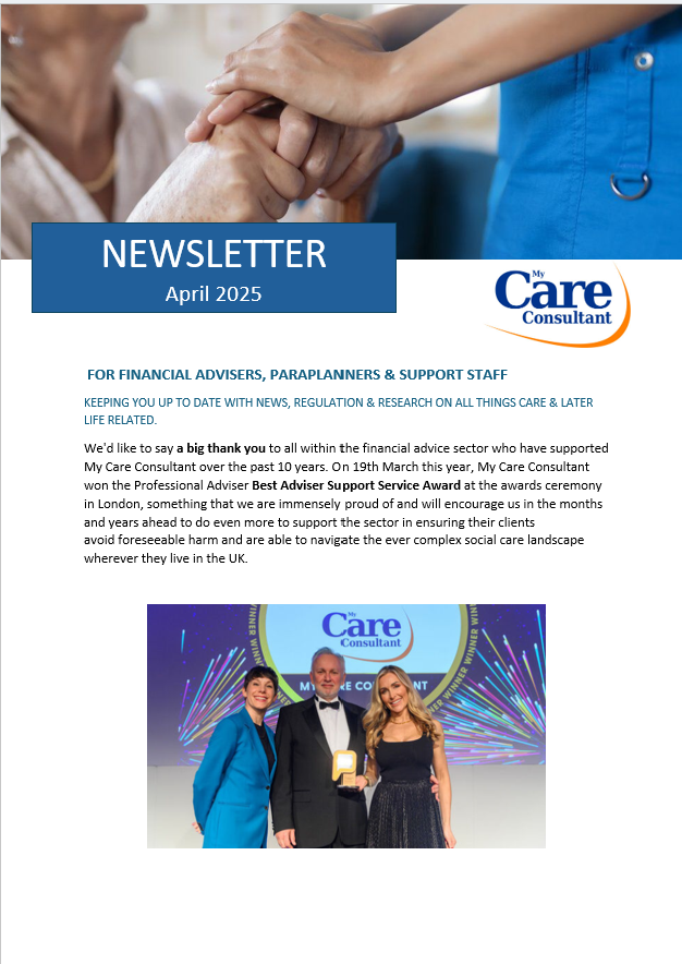 April Newsletter Cover