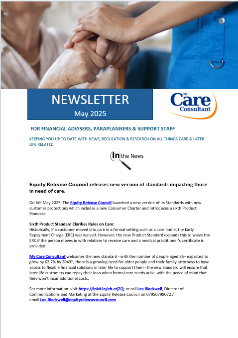 MCC Care Newsletter edition #95 – May 2025