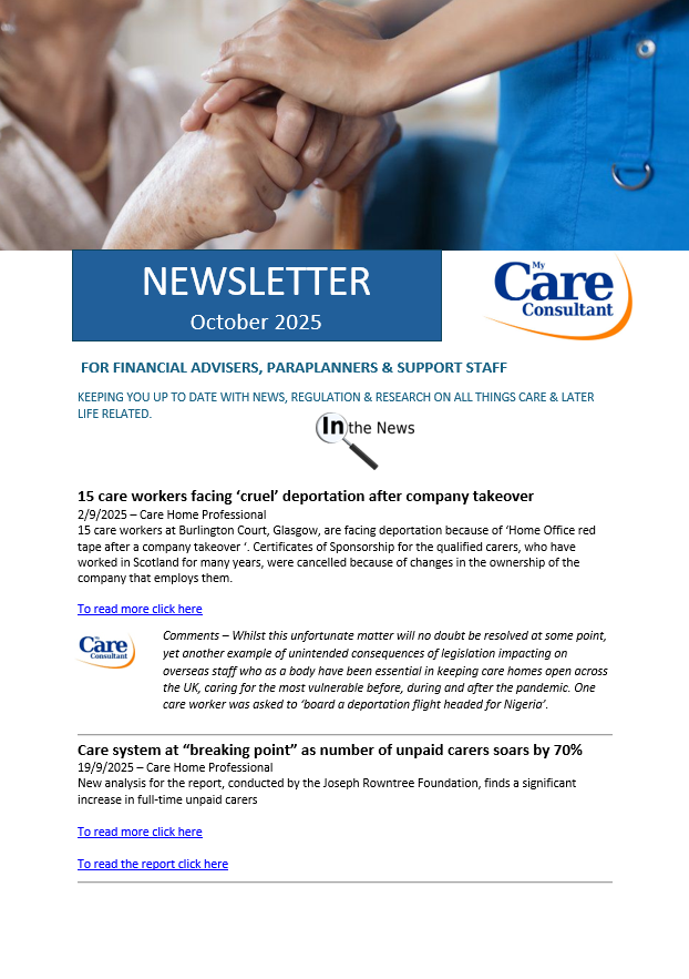 MCC Care Newsletter edition #105 – March 2026